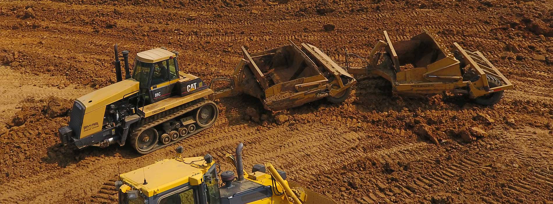 Agricultural Earthworks Excavatoin